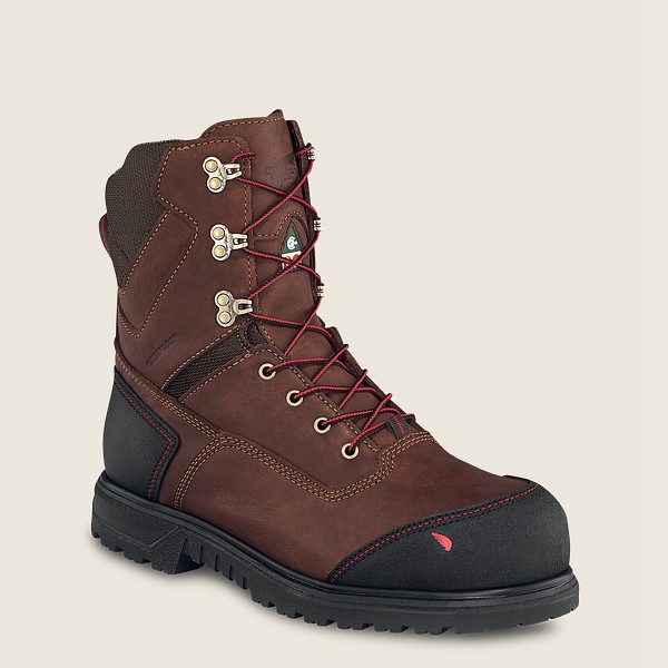 Red Wing Safety Boots Brnr Xp - 8-Inch Waterproof Csa Toe - Brune/Svart - Herre 4218-KRVSO